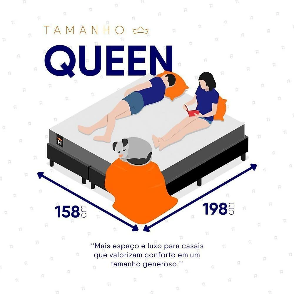 Cama Box Baú Durban Espuma D28 Queen 158x198 King House