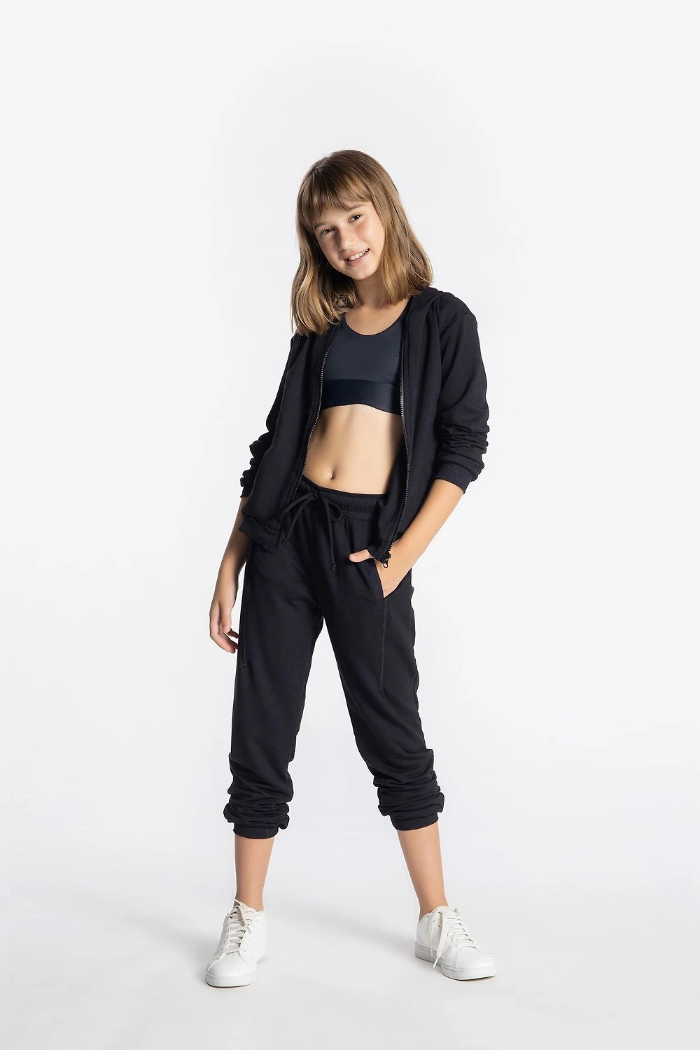 Jaqueta Comfy Kids - Preto - LIVE!