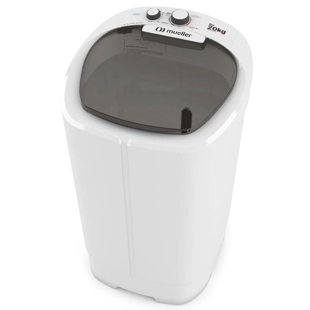 Lavadora De Roupas Semiautomática 20,1kg Mueller Big Branco 110V