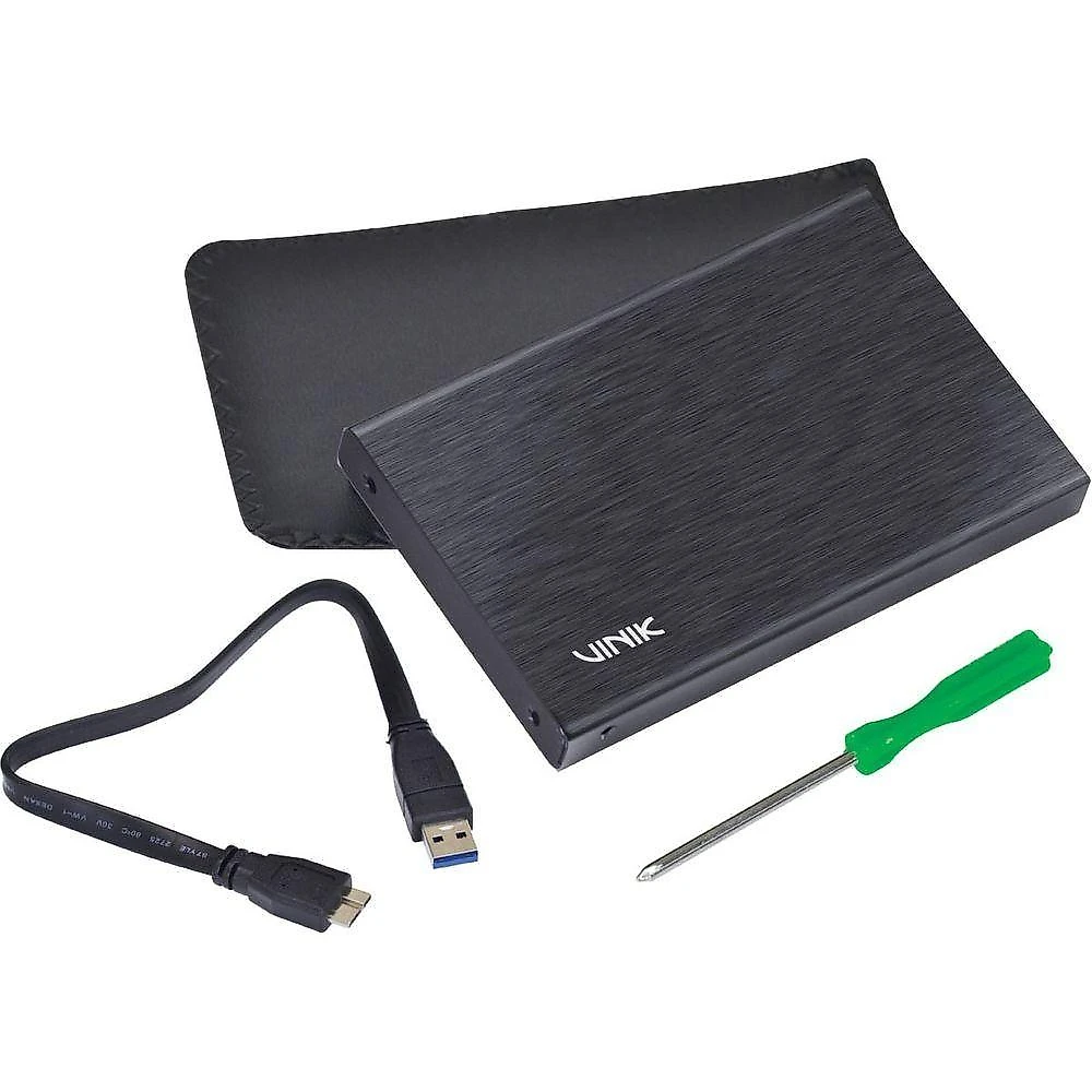 Case Externo para SSD 2.5" CHDA-300 USB 3.0 SATA Até 2 TB Preto Vinik