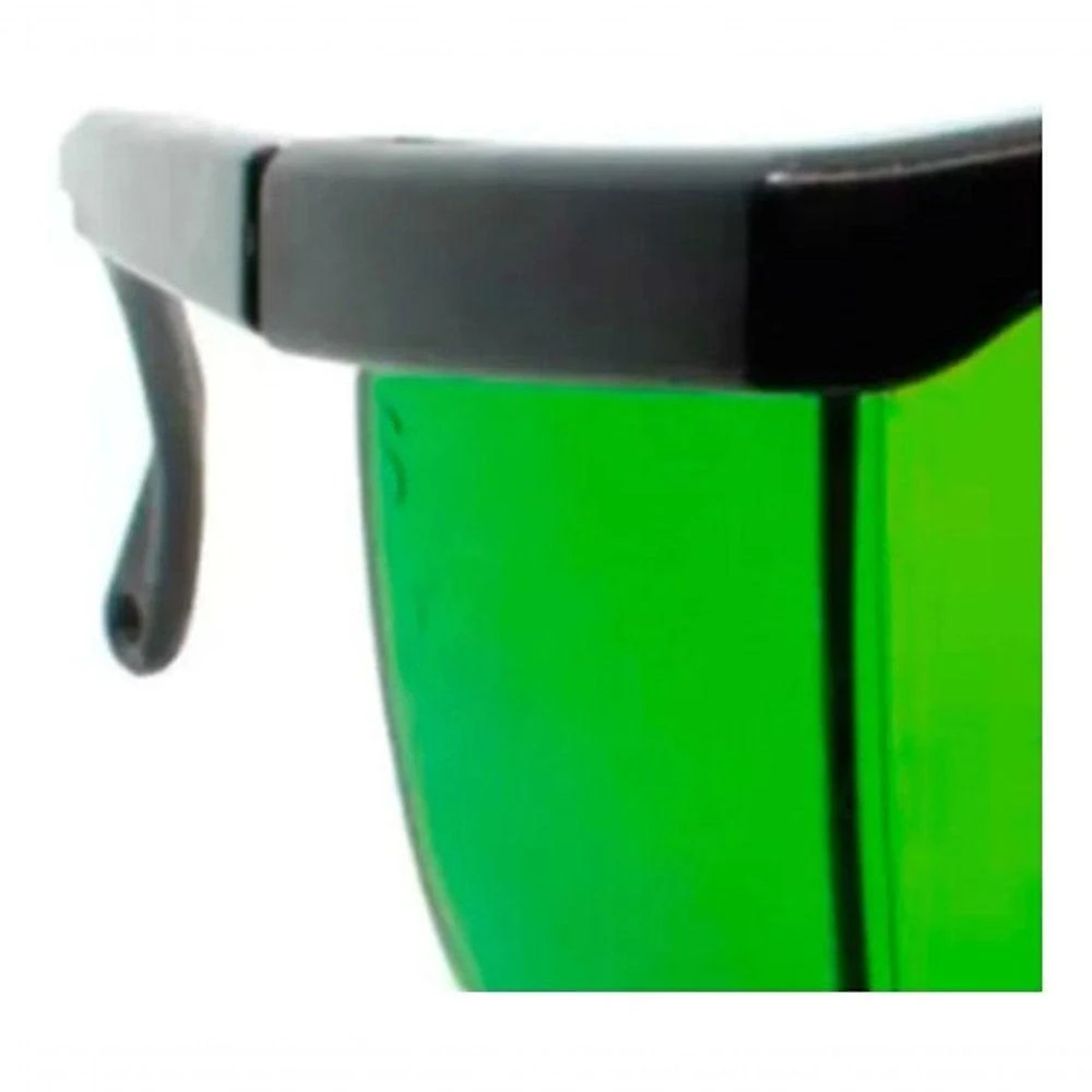 Óculos de Proteção F103 para Depilação a Laser com Lente Verde Ajustável Ferreira Mold