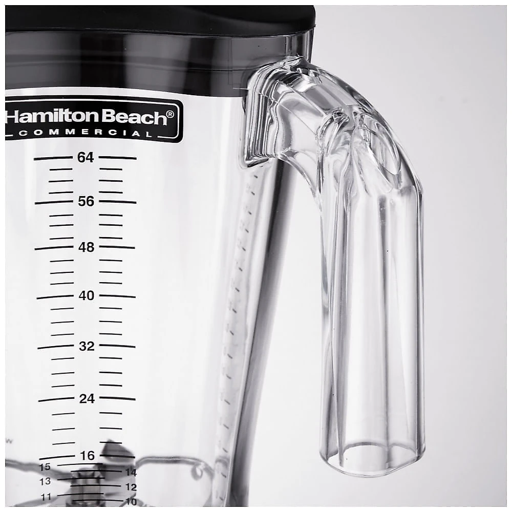 Jarra Liquidificador Hamilton Beach 6126‑650R Transparente Policarbonato 1,9 Litro com Tampa e Lâmina