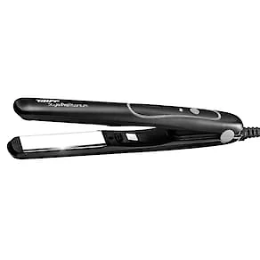 Prancha Taiff Style Pro Titanium 230°C com Cabo Giratório Preta/Prata - Bivolt