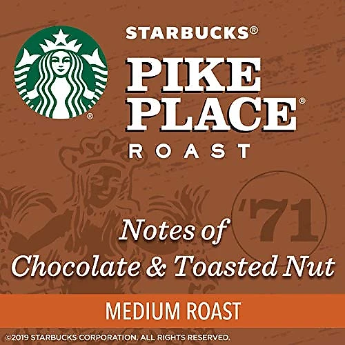 Keuring Kcup Starbucks Café Torra Média Pike Place 96u