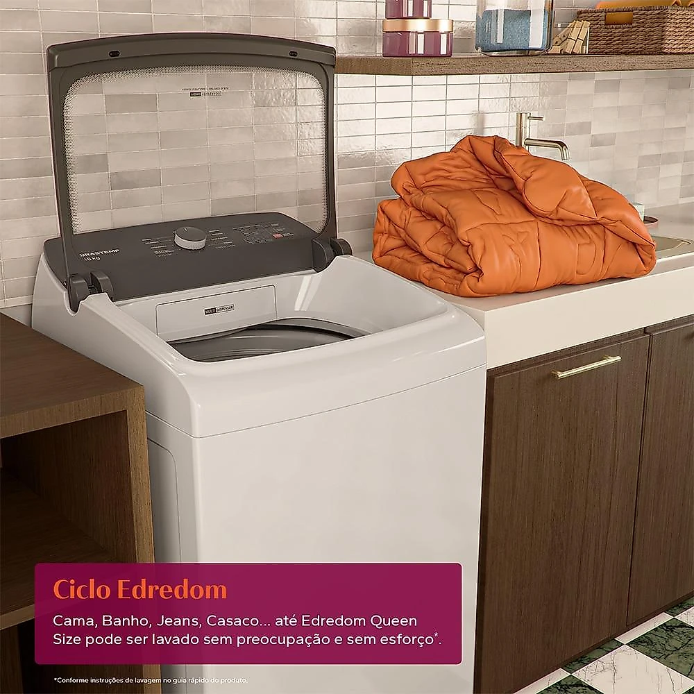 Máquina de Lavar Roupas Brastemp 16Kg BWF16AB, Branca - 220 Volts