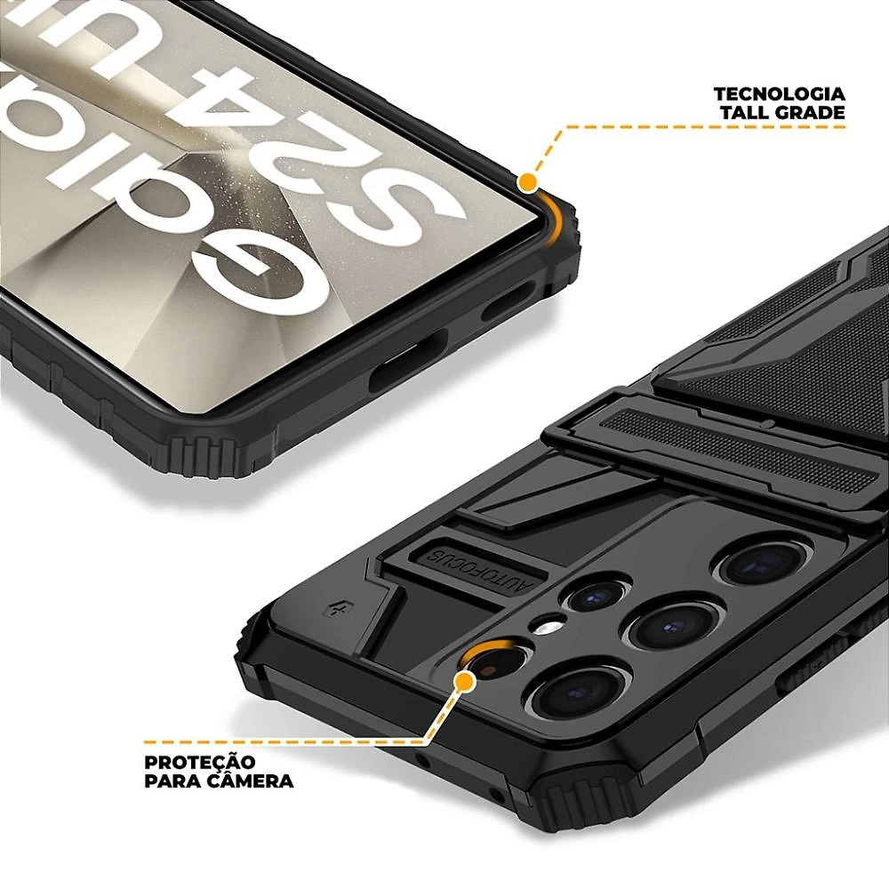 Miniatura Capa para Samsung Galaxy S24 Ultra - Snap Guardian - Gshield