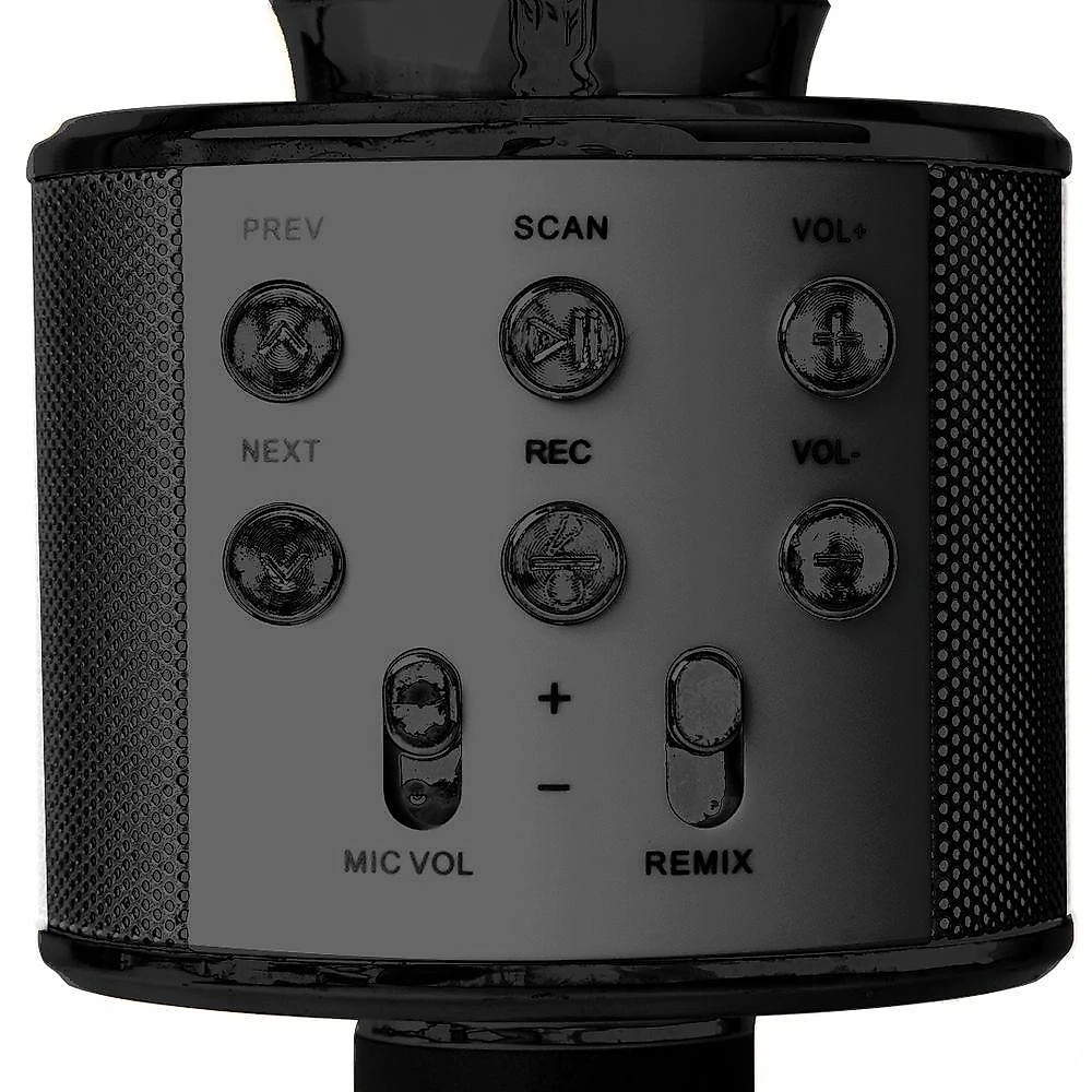 Microfone Bluetooth Wster Ws-858 Sem Fio Karaokê Handheld Al
