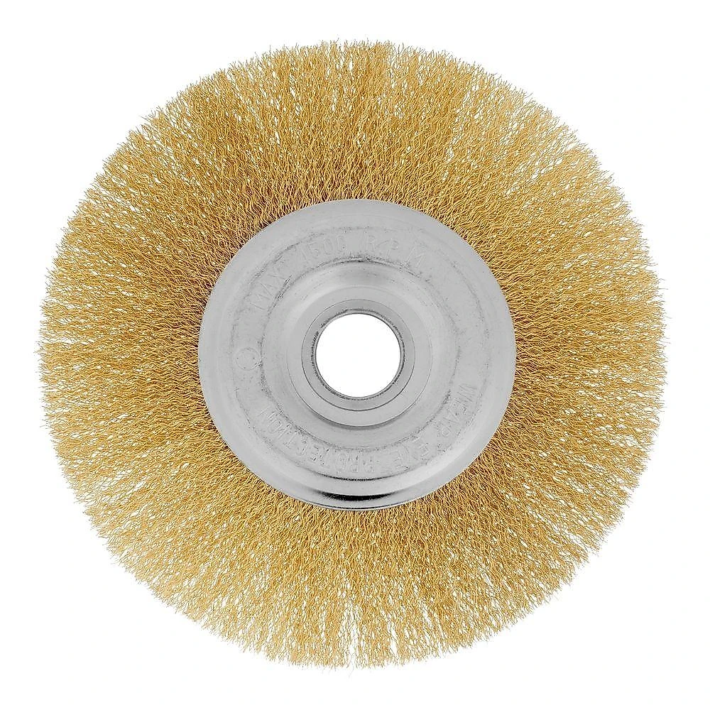Escova Circular Latonada Ondulada 175mm 746669 para Acabamento em Superfícies Vermelho Mtx webcontinental-7899612706591