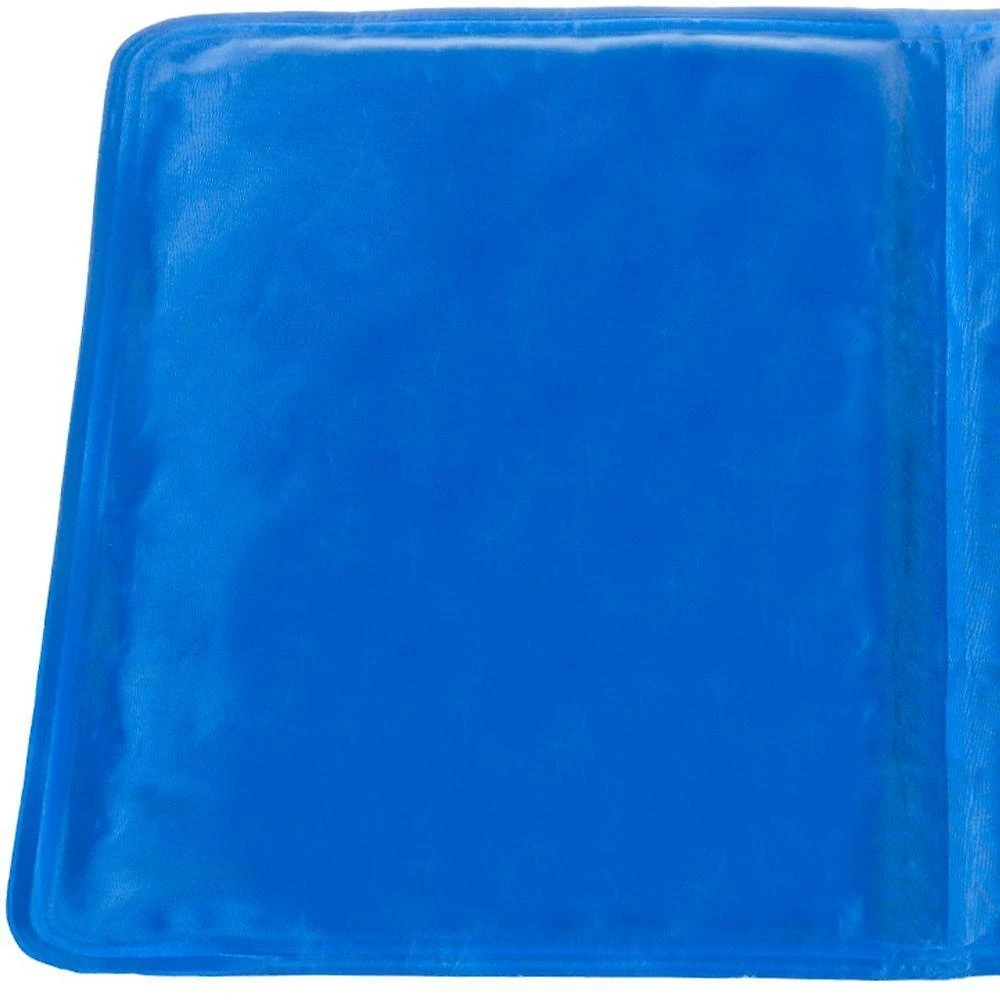 Tapete Gelado Pet Cães E Gatos Tamanho Gg 50x90cm Azul