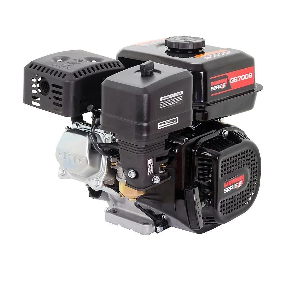 Motor Potente à Gasolina 4 Tempos 208cc 7hp Sem Embreagem