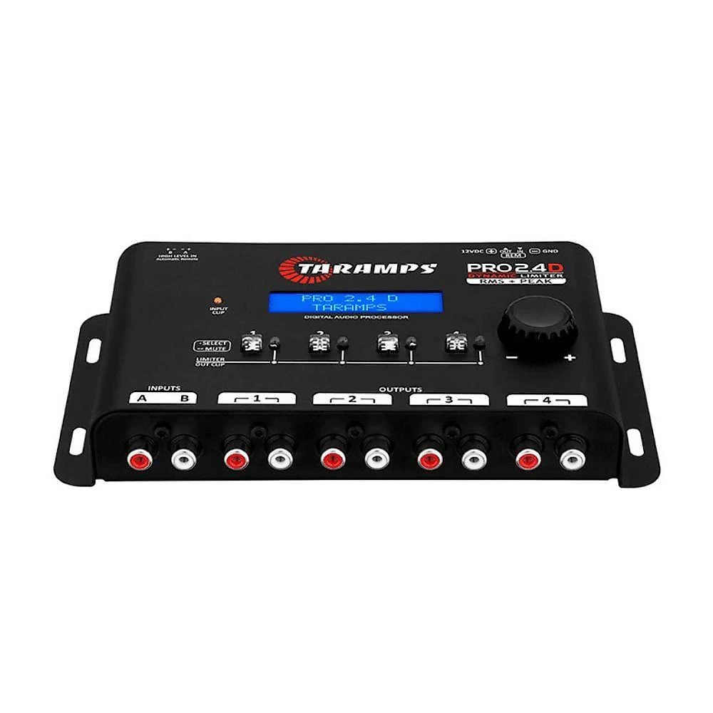 Processador De Audio Digital Taramps Pro 2.4d Dynamic Peak