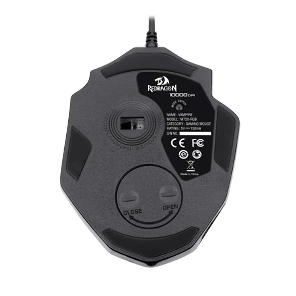 Mouse Gamer Redragon Vampire M720, RGB, 8 Botões, 10000DPI - M720-RGB