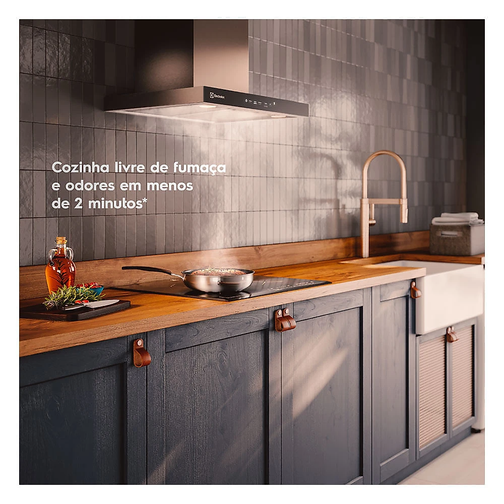 Coifa de Parede Electrolux Experience Hob2Hood 60cm Inox- CE6TF 110