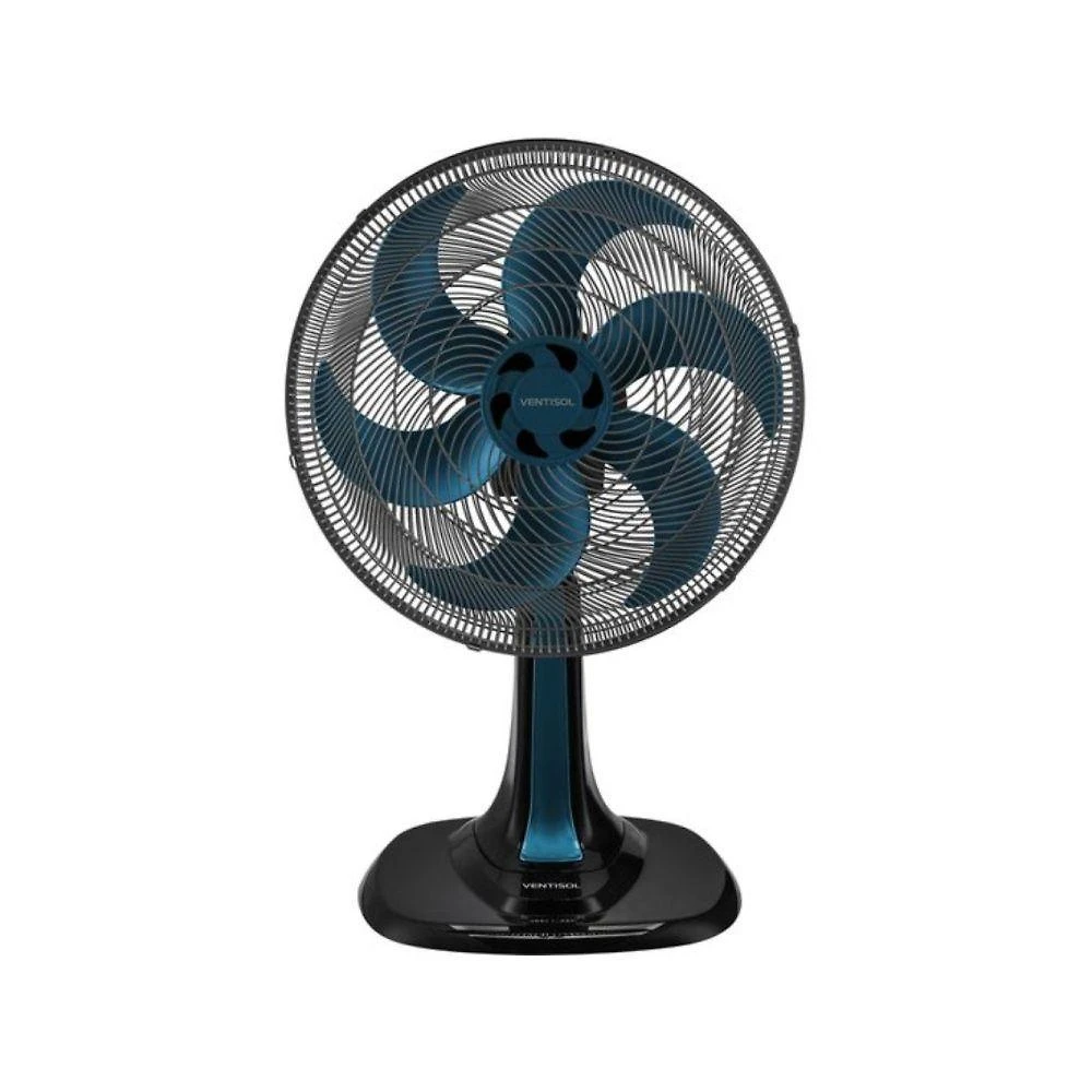Ventilador De Mesa Ventisol Turbo 6 40cm Azul 110V