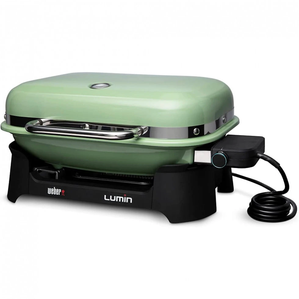Churrasqueira Grill Elétrica para até 4 Pessoas, 110V, Weber, Verde