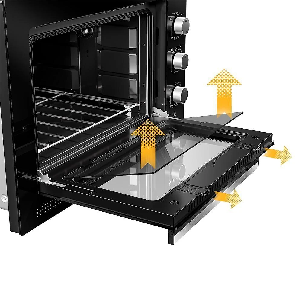 Forno Elétrico De Embutir Mueller Preto 50 Litros MFE50K 110V
