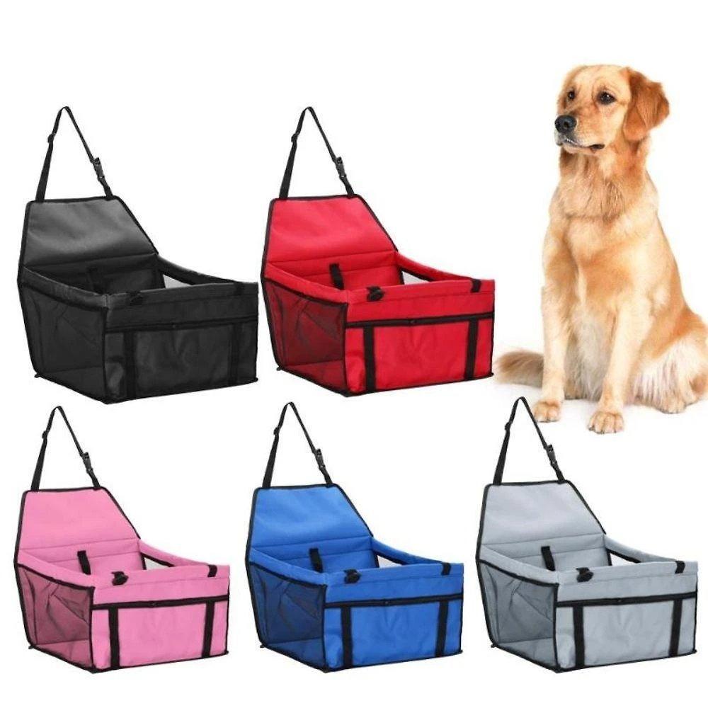 Cadeirinha para Carro Pet Multicoisa da Paju para Cão e Gato em Tecido Preto 1 Unidade