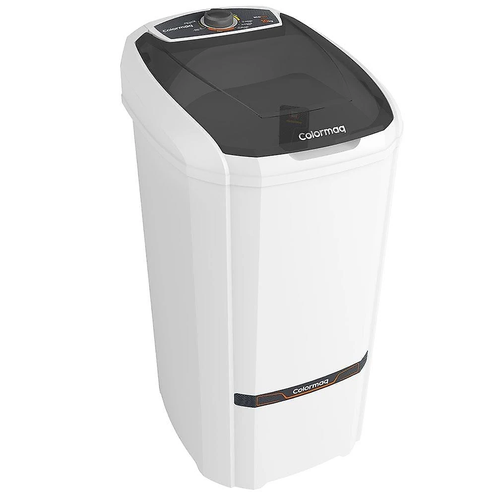 Tanquinho de roupas colormaq lcs10m semiautomática branca - 10kg 110