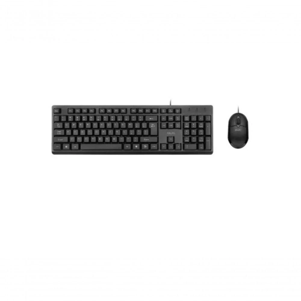 Kit Teclado e Mouse com Fio USB CF600 ABNT2 107 Teclas Optico 1200 DPI Multi