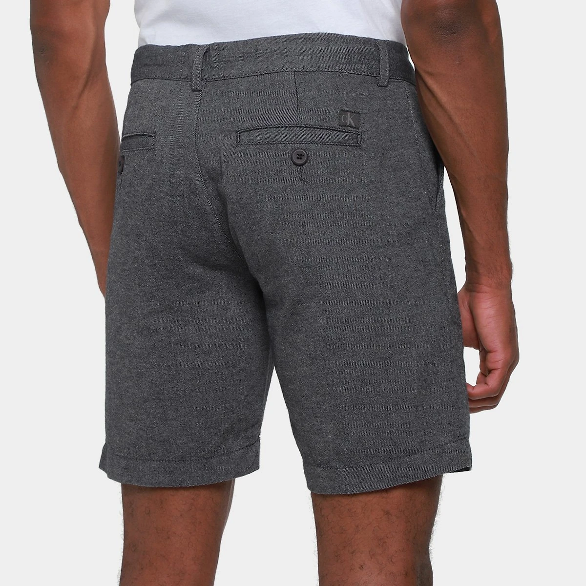 Miniatura Bermuda Calvin Klein Masculina Preto - 38