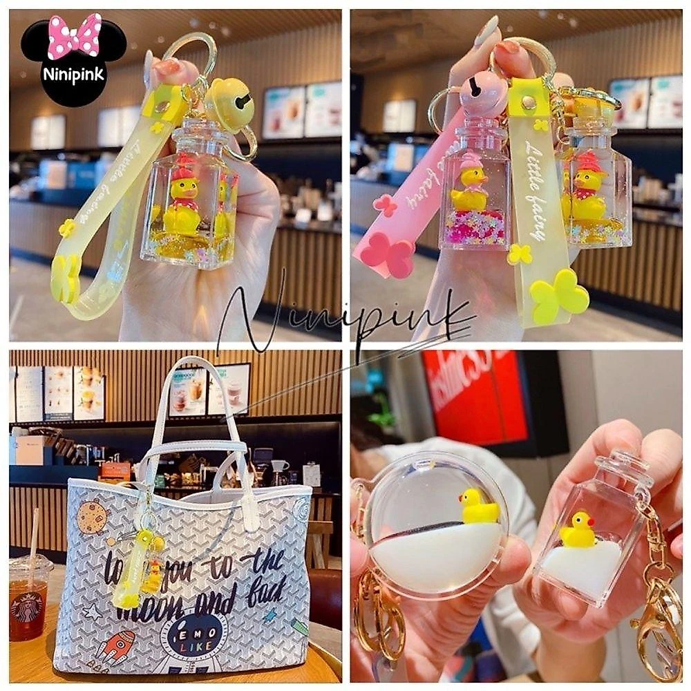 Pingente de Chaveiro Líquida Criativa para Bolsas Mochilas Chaves e Lembrancinhas OEM