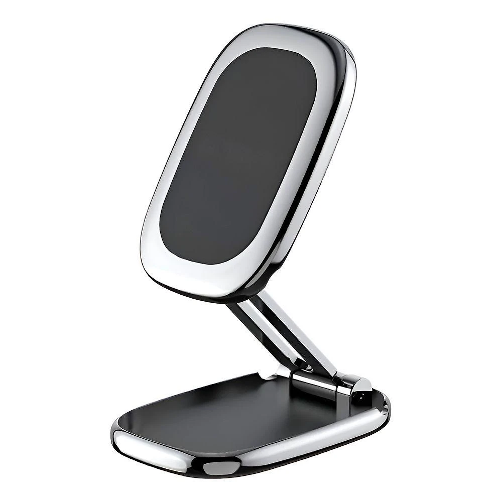 Mini Suporte Magnético Celular Carro Mesa Dobrável - Universal, Compacto E Ideal Para Carro E Mesa