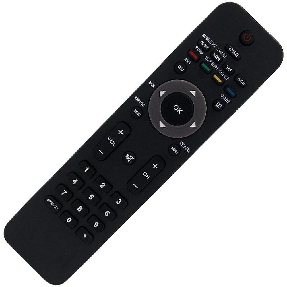 Controle Remoto Tv Lcd / Led Philips 42pfl7803d Teclas Ana / Digi