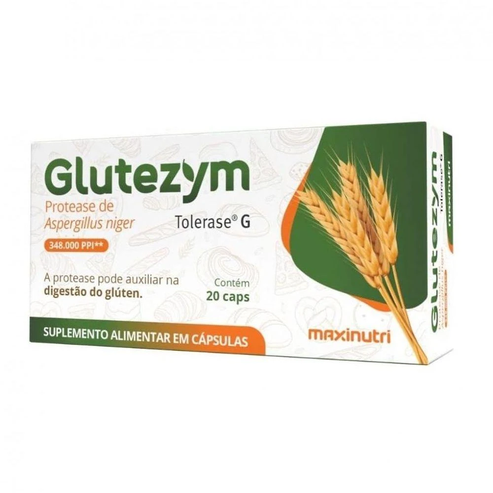 Glutezym 348.000 (20 Caps) - Padrão: único