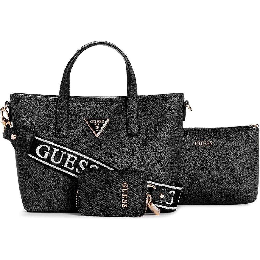 Miniatura Bolsa Guess Latona Mini Tote Preto - Sg921175 Preto