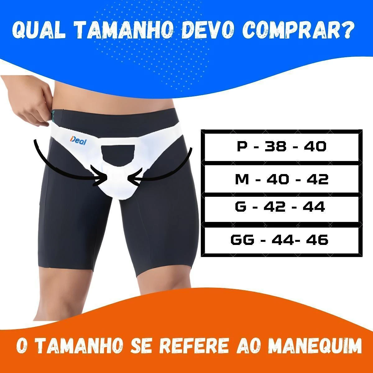 Miniatura Suspensório Escrotal Protetor Testicular Confortável M