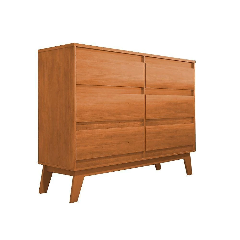 Conjunto Cama Infantil Luna Plus com Comoda Londres 6 Gavetas Nature Conffort Casa
