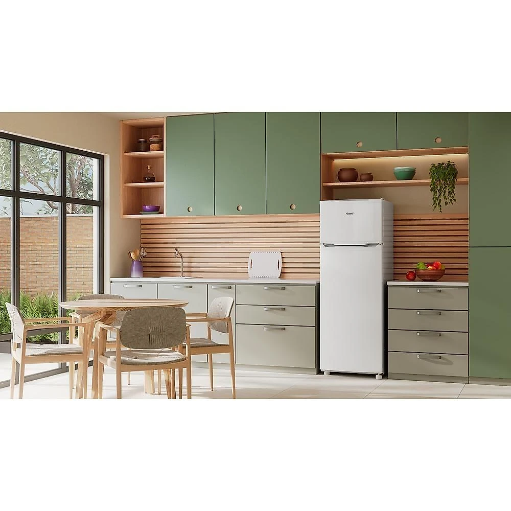 Geladeira Consul Duplex Cycle Defrost Convencional 332L CRD37MB Branco 220V