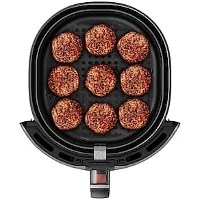 Fritadeira Elétrica Sem Óleo Air Fryer Electrolux Family Efficient Por Rita Lobo EAF50 5L Grafite 110V