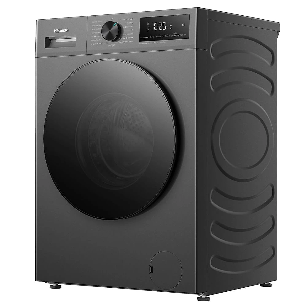 Lava e Seca 11kg Hisense 1i Inverter, Capacidade de Secagem de 7kg, Compacta Fit e Função Steam, Titanium - WD1i1141BT 110
