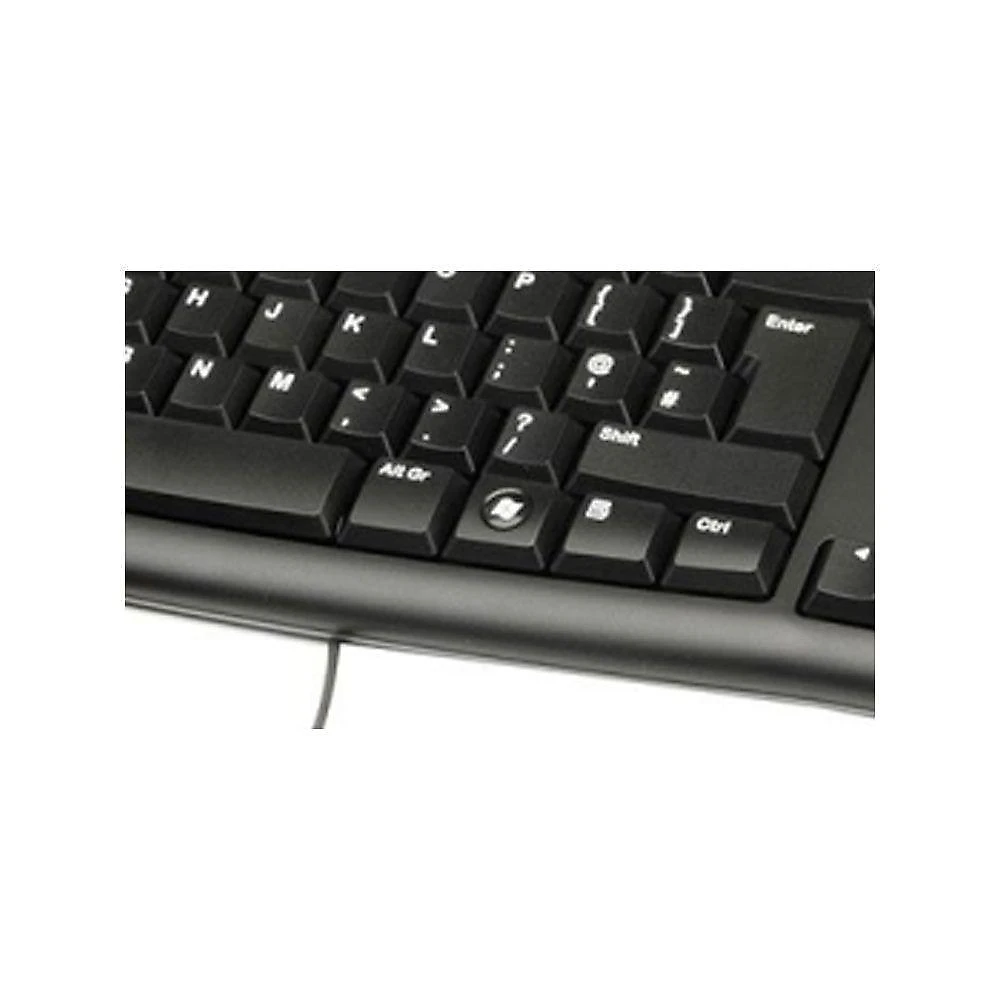Teclado e Mouse com Fio MK120 USB Digitação Silenciosa Preto Logitech