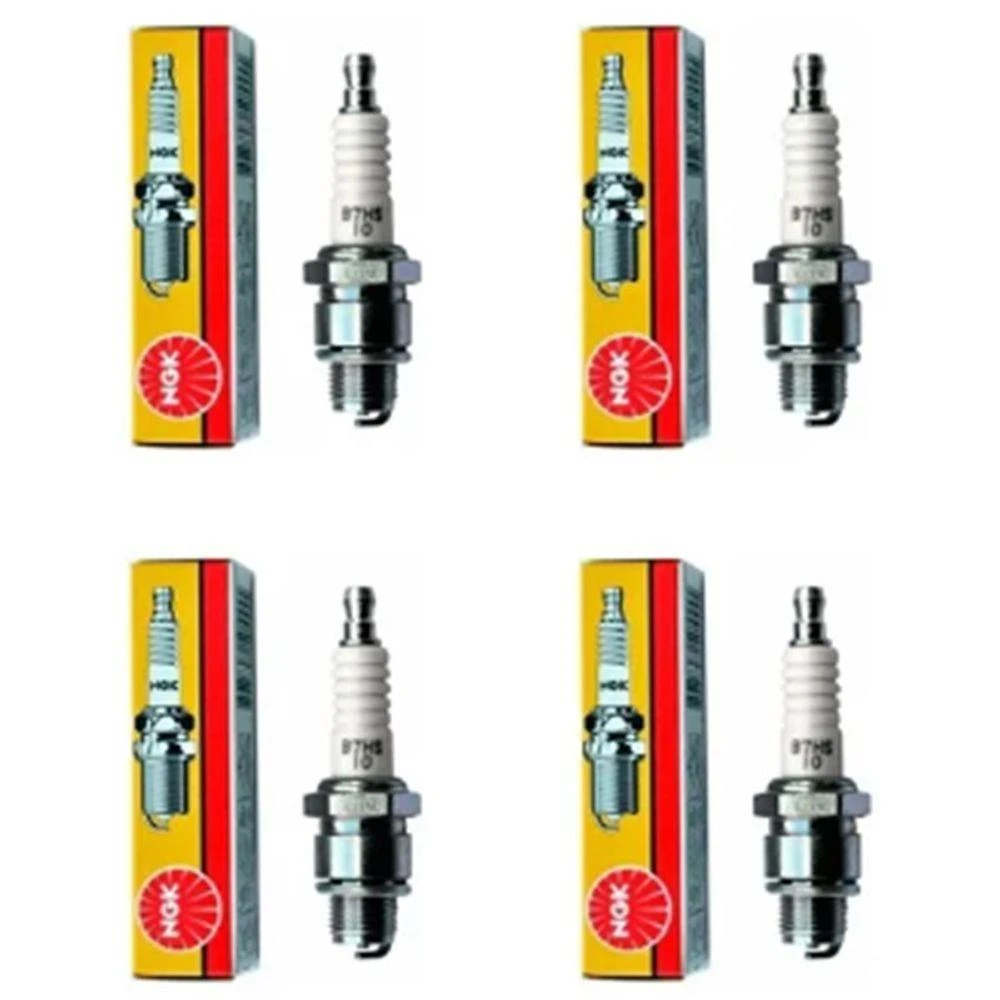 4 Velas Ignição Ngk B7Hs Motor Yamaha Suzuki De Barco