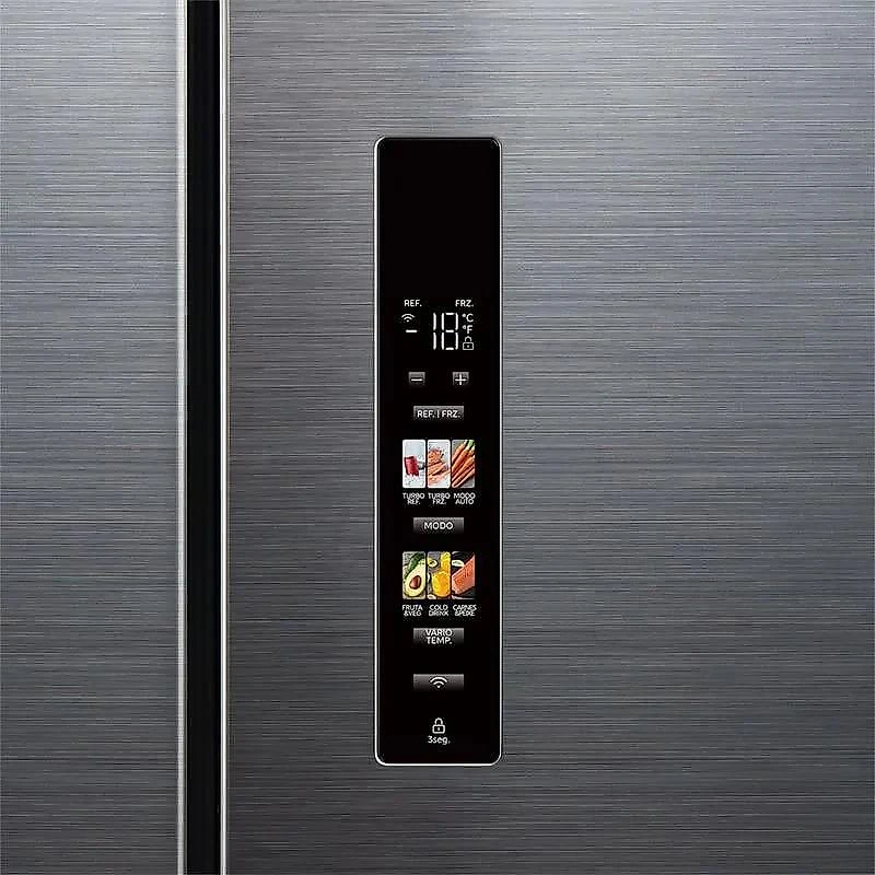 Geladeira Frost Free Midea 4 Portas Inverter 474L Inox MDRF691FGD463 Bivolt