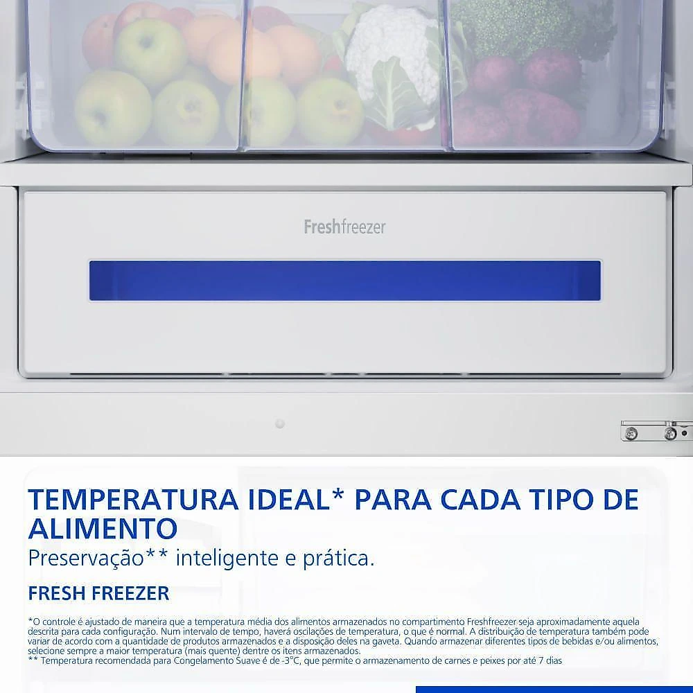 Geladeira Intuitive+ Panasonic BB71 Frost Free Inverter 511L Aço Escovado NR-BB71PV7X NR-BB71PV7XB 220V