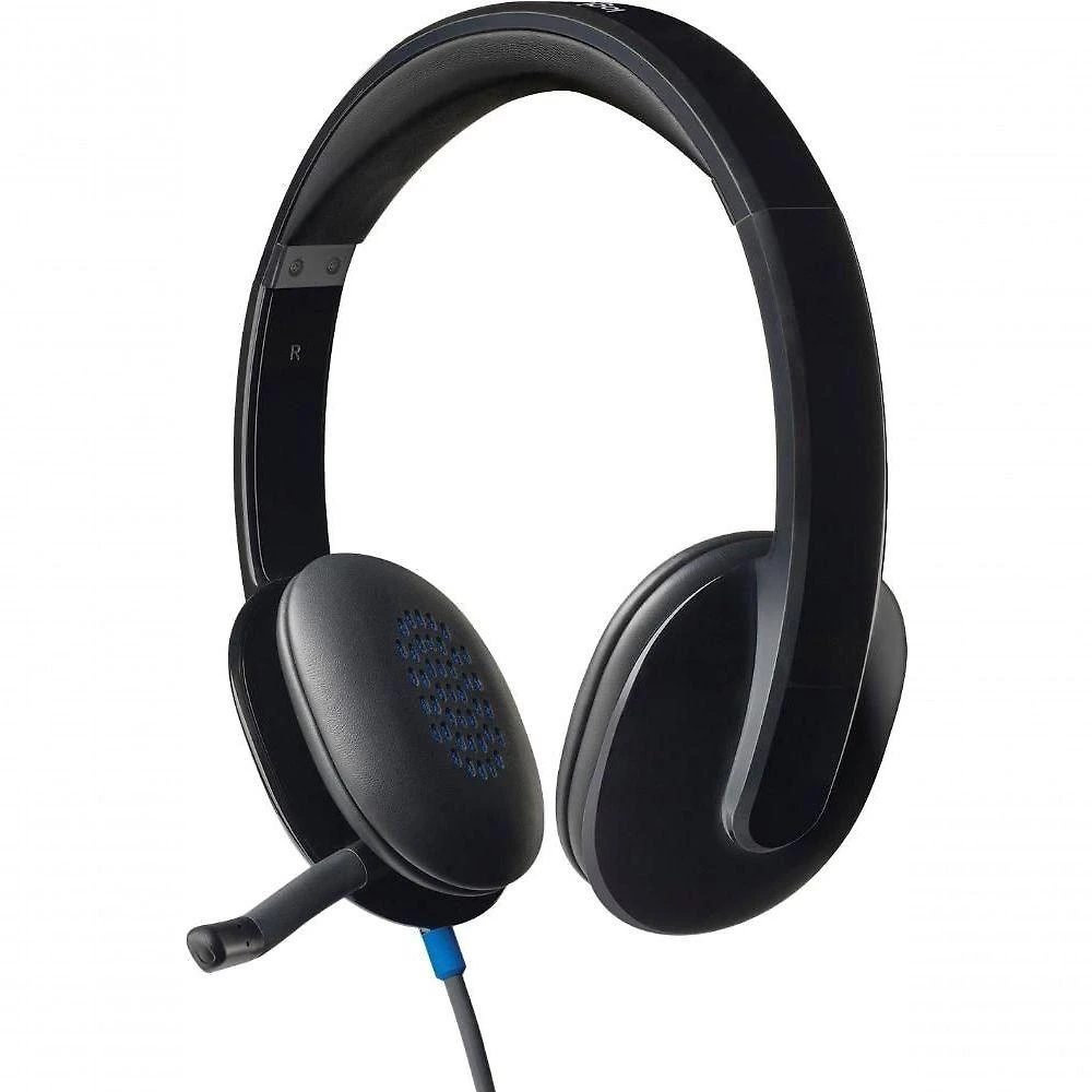 Logitech - H540 Fone De Ouvido Com Fio- Preto-981-000510