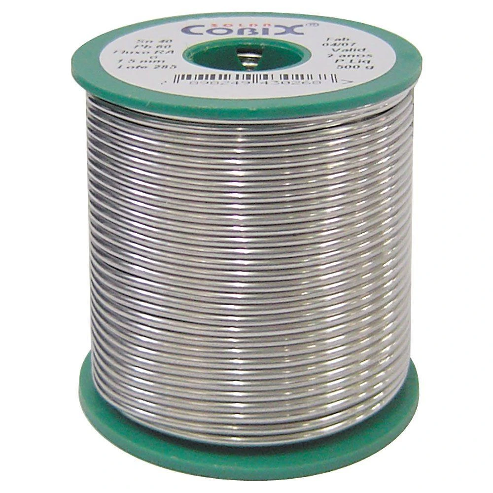 Solda Verde Cobix Sn40-pb60 500 Gramas