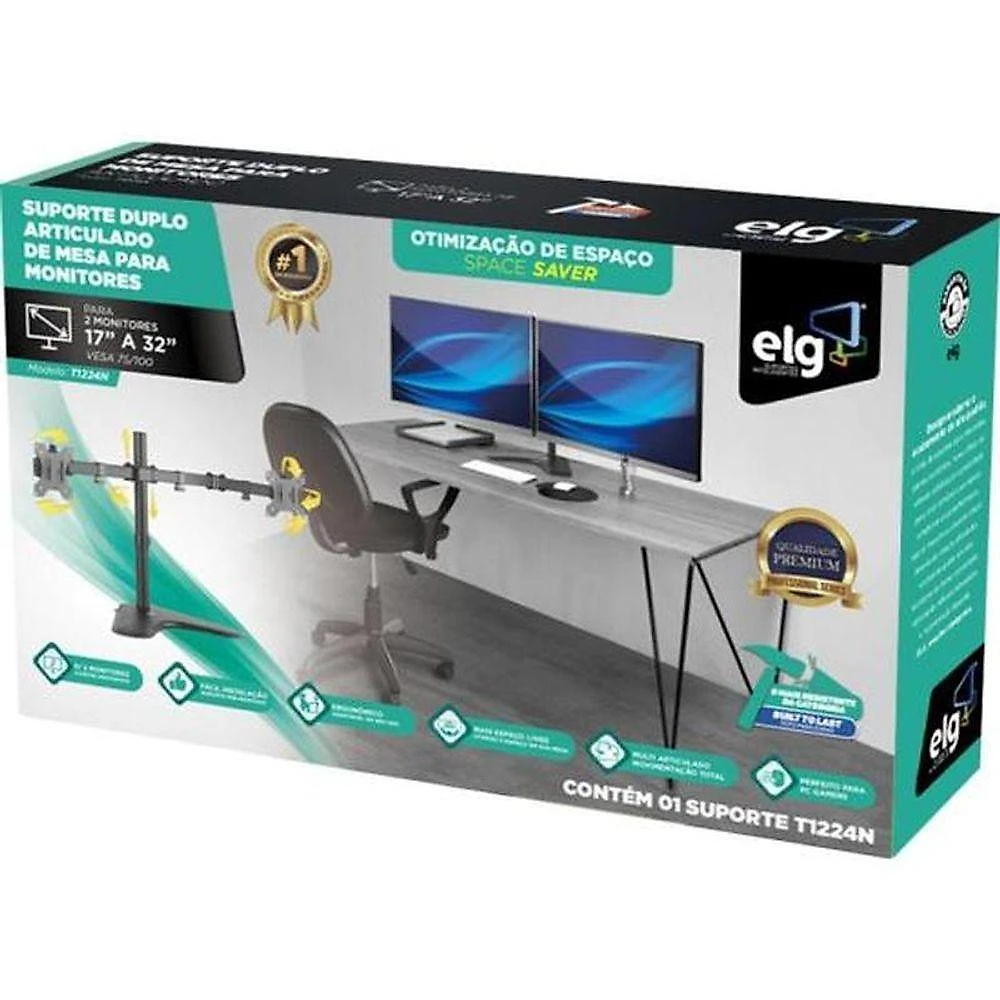 Suporte Para Monitor Articulado 17-32 Elg T1224n