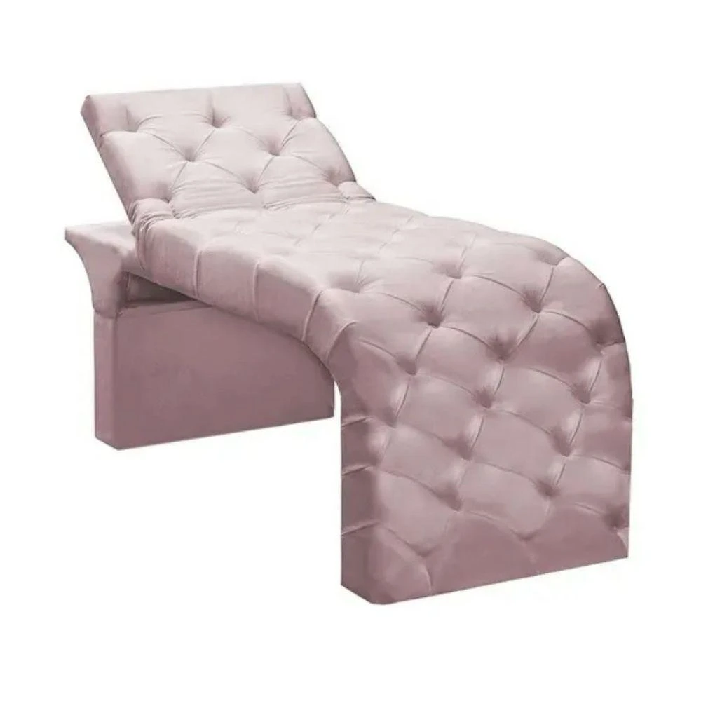 Maca Estofada Estética Cílios Regulável Spa Suede Maitê Rosê