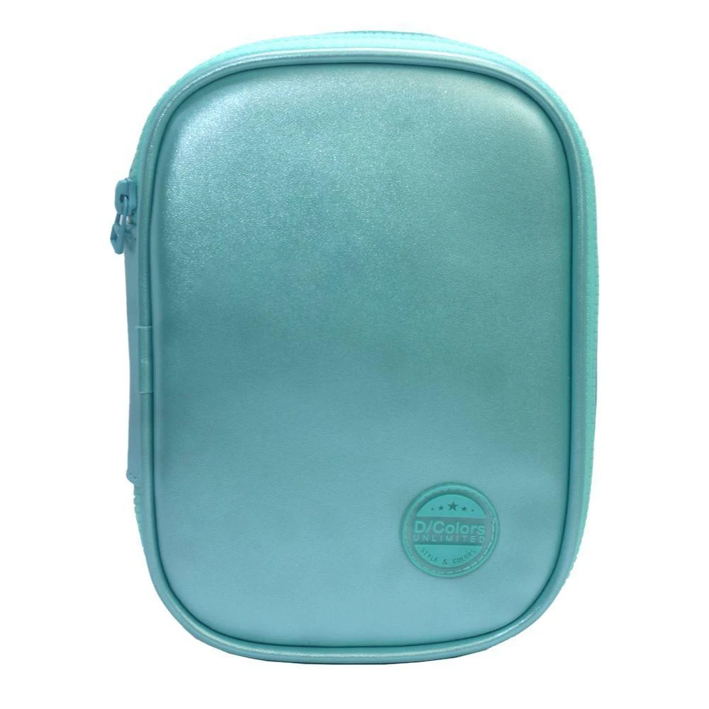 Estojo Box Big 100 Premium Brilhancy OBI Tiffany com Grande Capacidade para Materiais de Papelaria