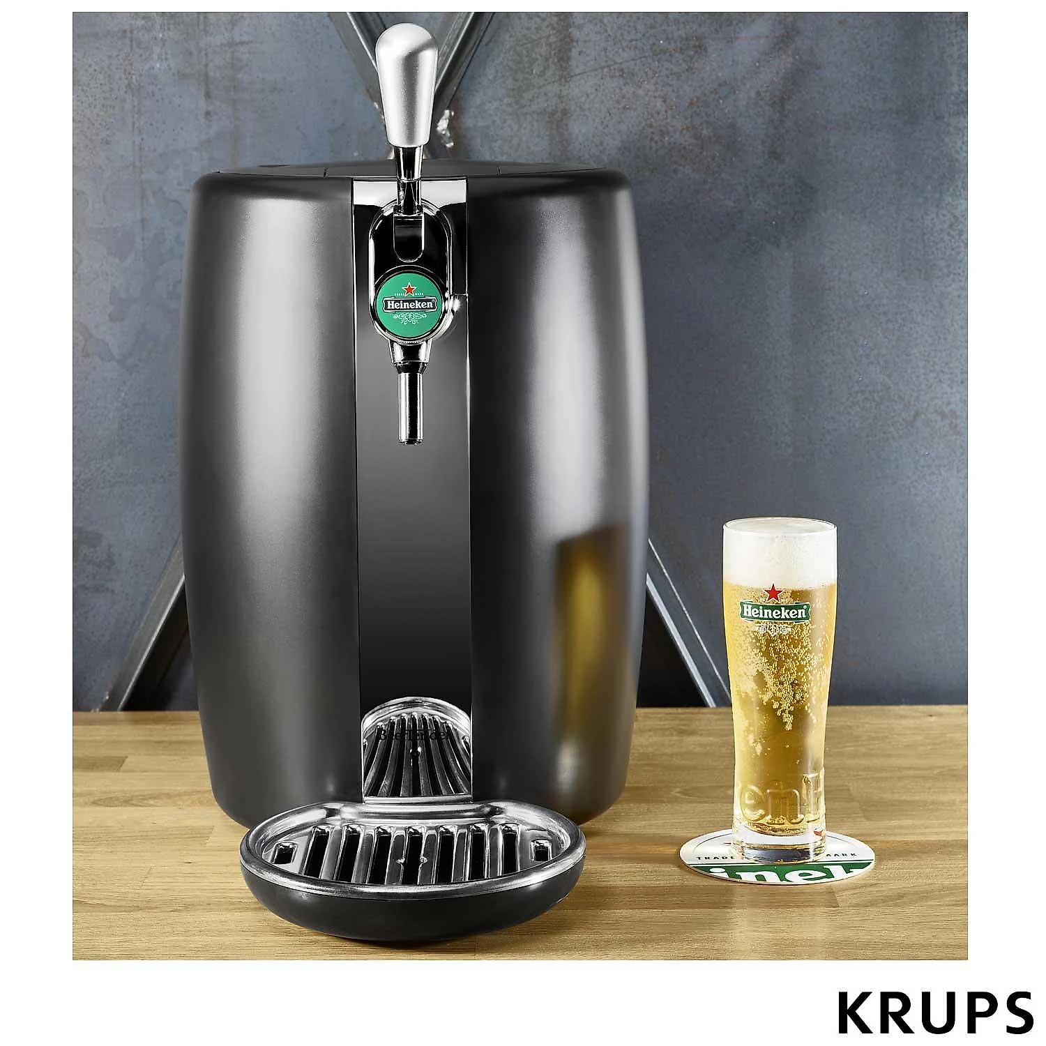 Chopeira Beertender Krups Heineken com Capacidade de 5 Litros Preta - B101_CHOP 110