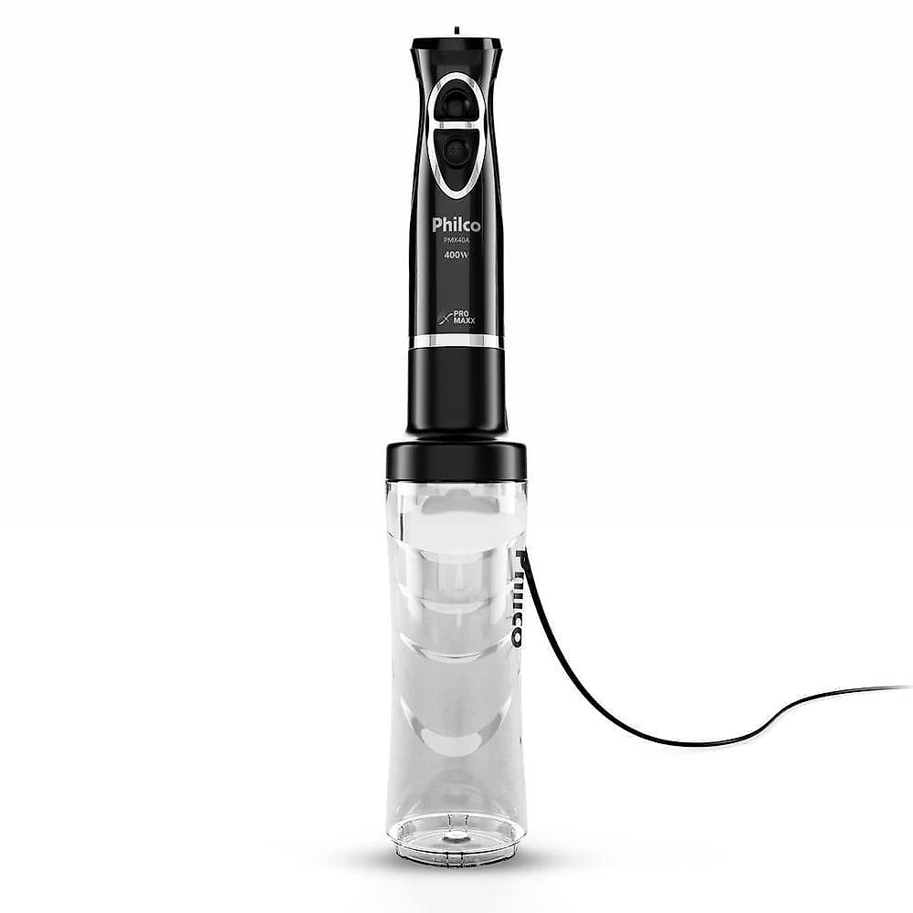 Mixer E Blender Philco 1 Velocidade + Turbo 400W PMX40A 110V