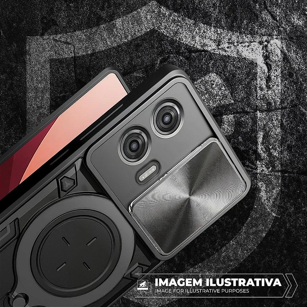 Capa case capinha para Motorola Moto Edge 70 Fusion - Discovery - Gshield