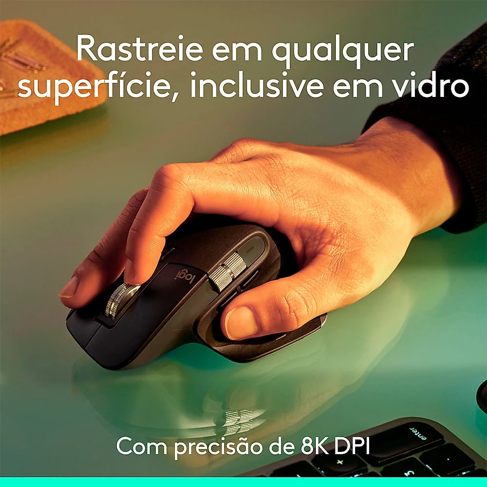Mouse sem Fio Conexão Bluetooth MX Master 3S Grafite - Logitech - 910-007502