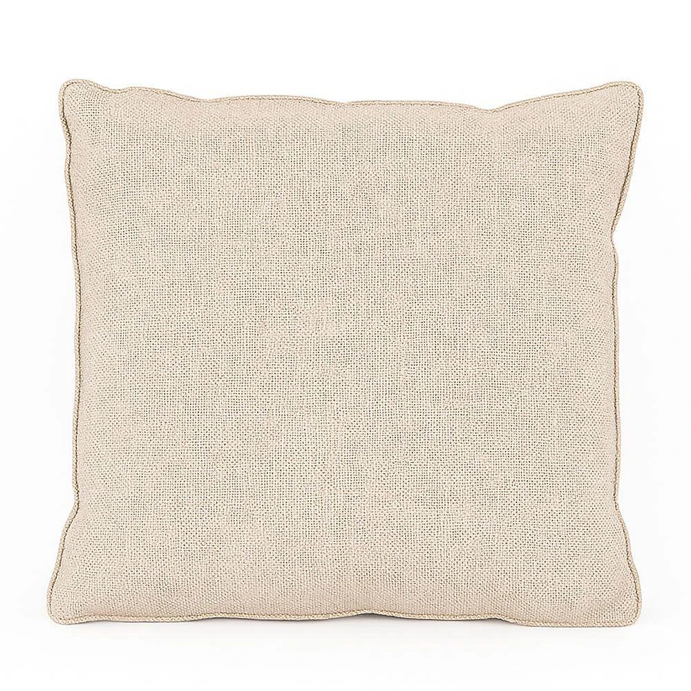 Almofada Decorativa Duna Toque Macio Revestimento Linho Bege Sallar Home