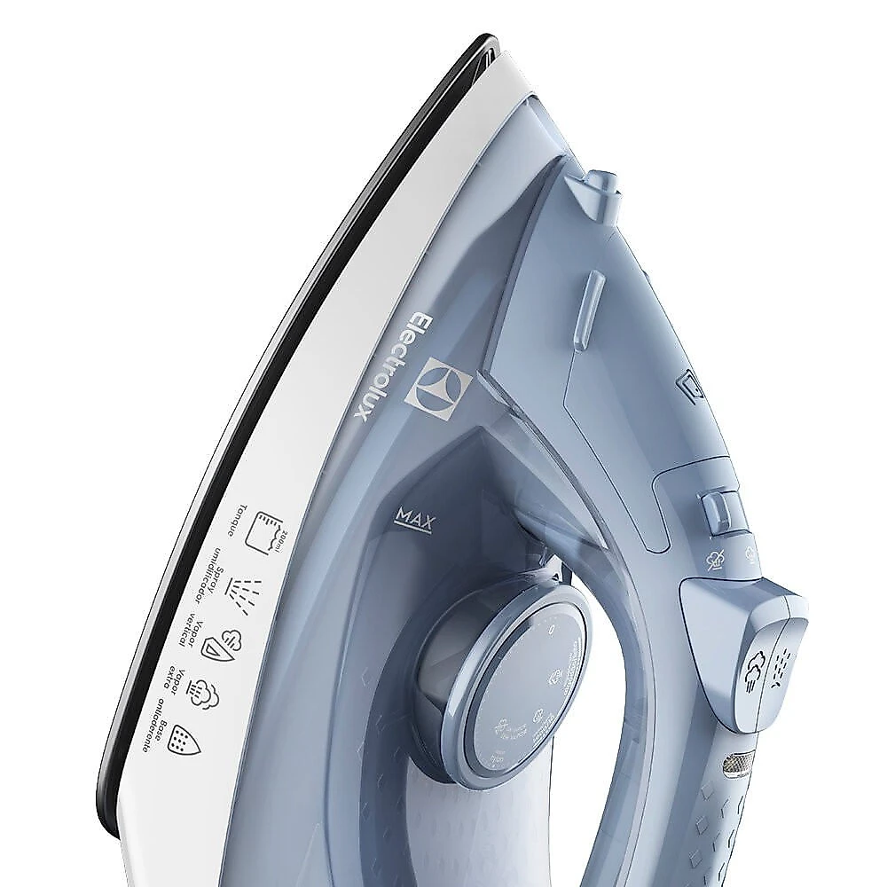 Ferro a Vapor Electrolux Efficient Base Antiaderente ESI10 Azul - 110V