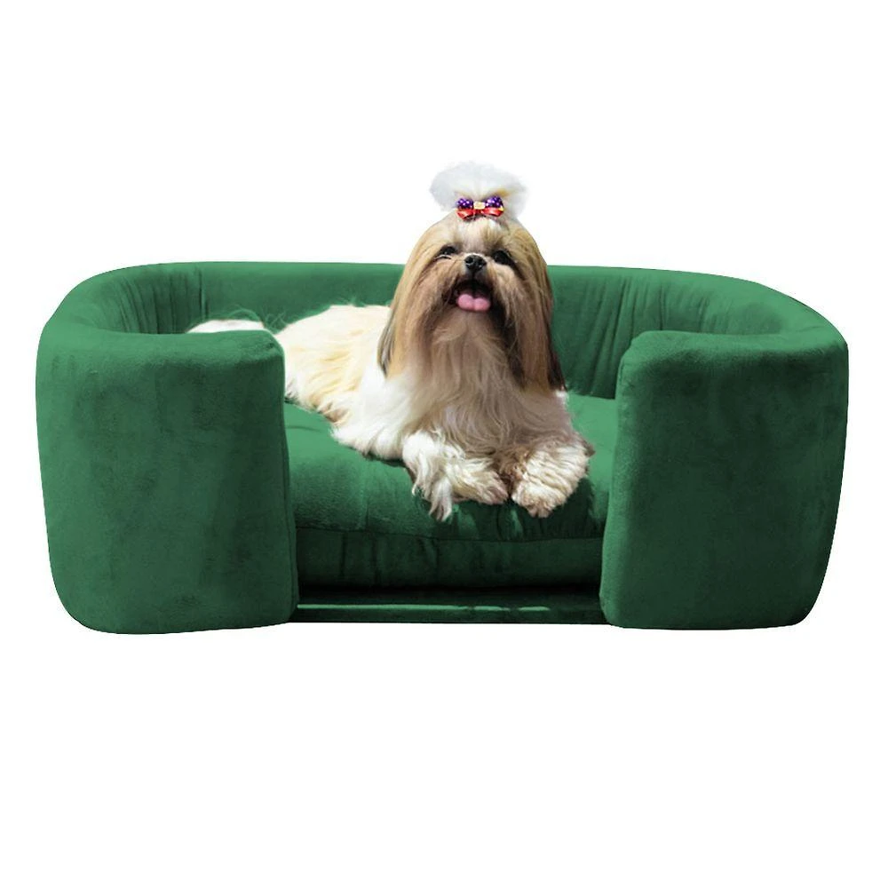 Cama Pet Poltrona Hannah Luxo Verde